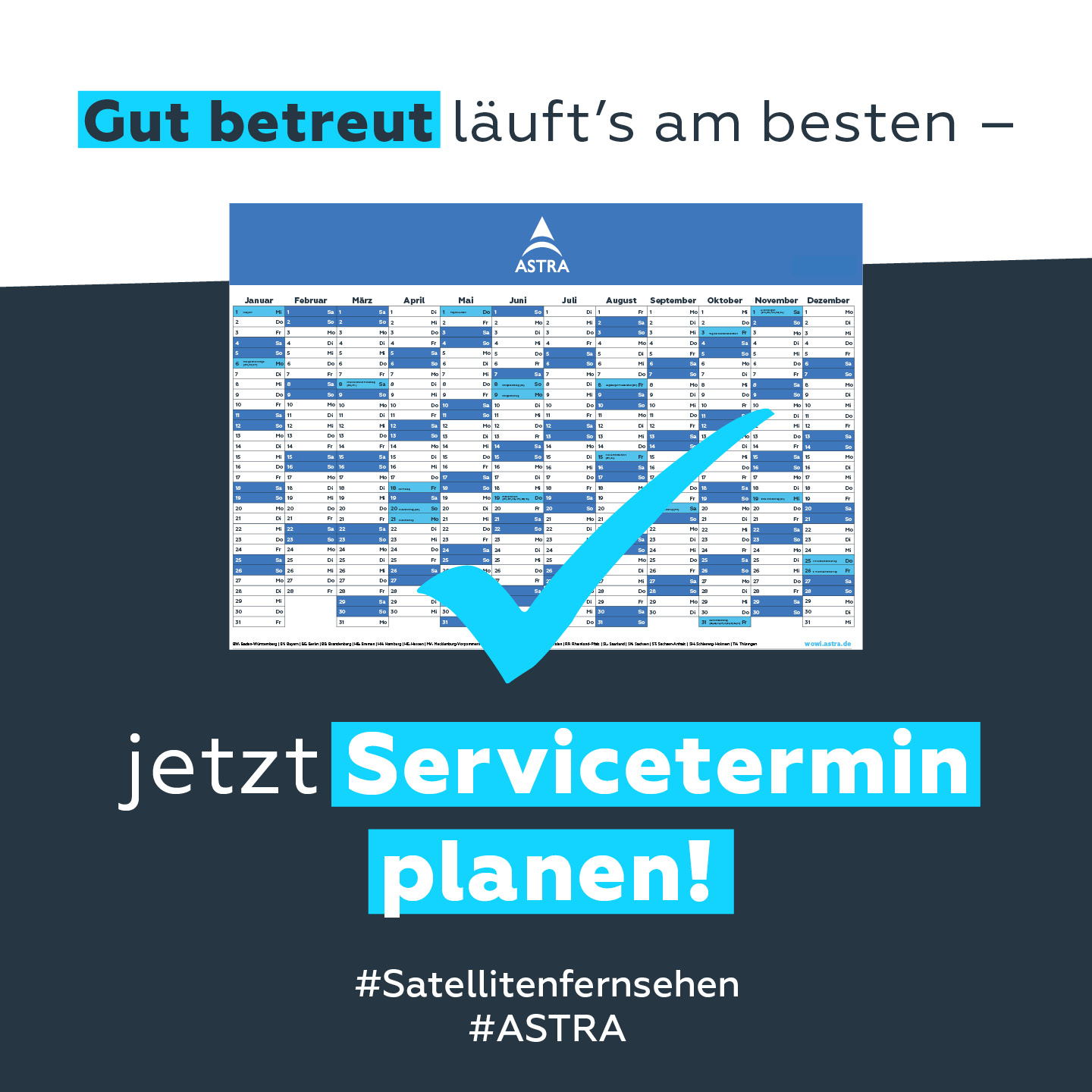Wartungsterminkalender